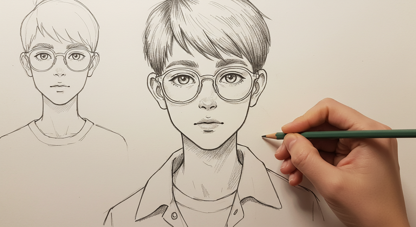 how to draw a boy with glasses, boy drawing with glasses, drawing tutorial boy with glasses, sketching a boy with glasses, easy boy with glasses drawing, step by step boy with glasses drawing, cute boy with glasses drawing, anime boy with glasses drawing, realistic boy with glasses sketch, simple boy with glasses illustration, pencil drawing boy with glasses, cartoon boy with glasses drawing, how to draw a handsome boy with glasses, boy with glasses drawing for beginners, boy with glasses drawing tutorial, how to sketch a boy with glasses, drawing a boy wearing glasses, boy with spectacles drawing, how to draw a stylish boy with glasses, boy with glasses art