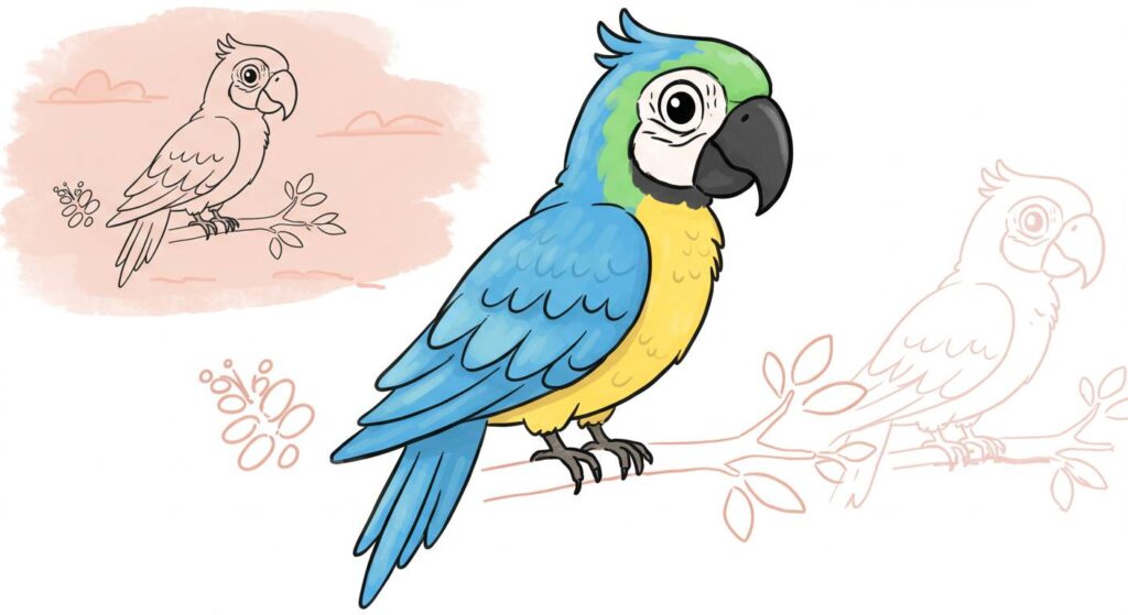 parrot drawing, easy parrot drawing, simple parrot drawing, parrot drawing for kids,
parrot drawing step by step, parrot sketch, cute parrot drawing, parrot drawing realistic,
parrot drawing with colors, parrot drawing tutorial, parrot drawing black and white, parrot doodle, how to draw a parrot,
parrot drawing cartoon, parrot drawing aesthetic, parrot drawing 3D, parrot drawing side view, parrot drawing front view,
parrot drawing coloring page, parrot painting, parrot clipart, parrot illustration, parrot drawing for beginners, parrot drawing art,
parrot drawing ideas, parrot drawing outline, baby parrot drawing, kawaii parrot drawing, flying parrot drawing, talking parrot drawing,
sitting parrot drawing, macaw parrot drawing, African grey parrot drawing,
Indian ringneck parrot drawing, parrot drawing with branch, green parrot drawing, blue parrot drawing, realistic parrot sketch