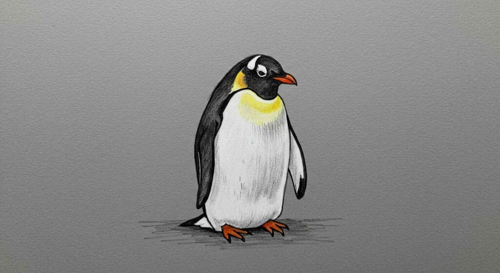penguin drawing, easy penguin drawing, penguin drawing for kids, penguin drawing step by step, penguin drawing tutorial, simple penguin drawing, cute penguin drawing, cartoon penguin drawing, realistic penguin drawing, penguin face drawing, penguin head drawing, penguin drawing with pencil, penguin sketch, penguin drawing outline, 3D penguin drawing, penguin drawing for beginners, penguin drawing with color,