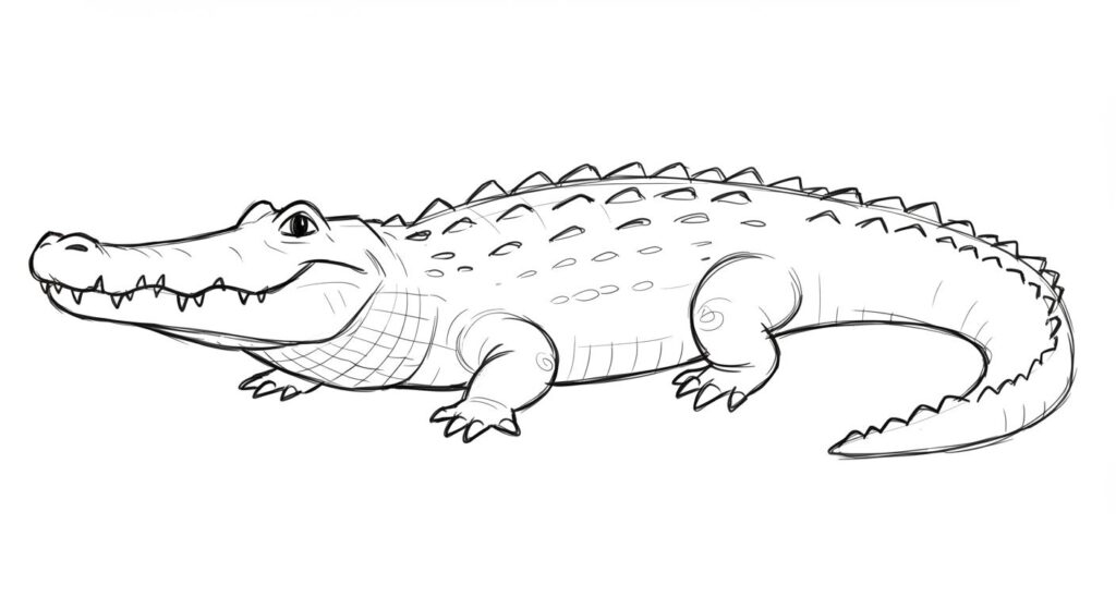 alligator drawing, how to draw an alligator, easy alligator sketch, simple alligator drawing, cartoon alligator drawing, realistic alligator sketch,
step by step alligator drawing, baby alligator drawing, crocodile vs alligator drawing, alligator face sketch, alligator head drawing, alligator body outline,
cute alligator sketch, alligator eye drawing, alligator mouth open sketch, alligator teeth drawing, alligator tail sketch, alligator claws drawing,
alligator scales illustration, alligator doodle, swamp alligator drawing, alligator swimming sketch, alligator standing drawing, 3D alligator drawing,
alligator silhouette, alligator and water scene, scary alligator drawing, Florida alligator sketch, alligator chibi drawing, alligator cartoon cute,
wild alligator illustration, jungle alligator sketch, alligator attack drawing, alligator hunting scene, alligator and fish drawing, alligator pencil sketch,
alligator coloring page, kawaii alligator drawing, baby reptile sketch, dinosaur-like alligator drawing, alligator full body sketch