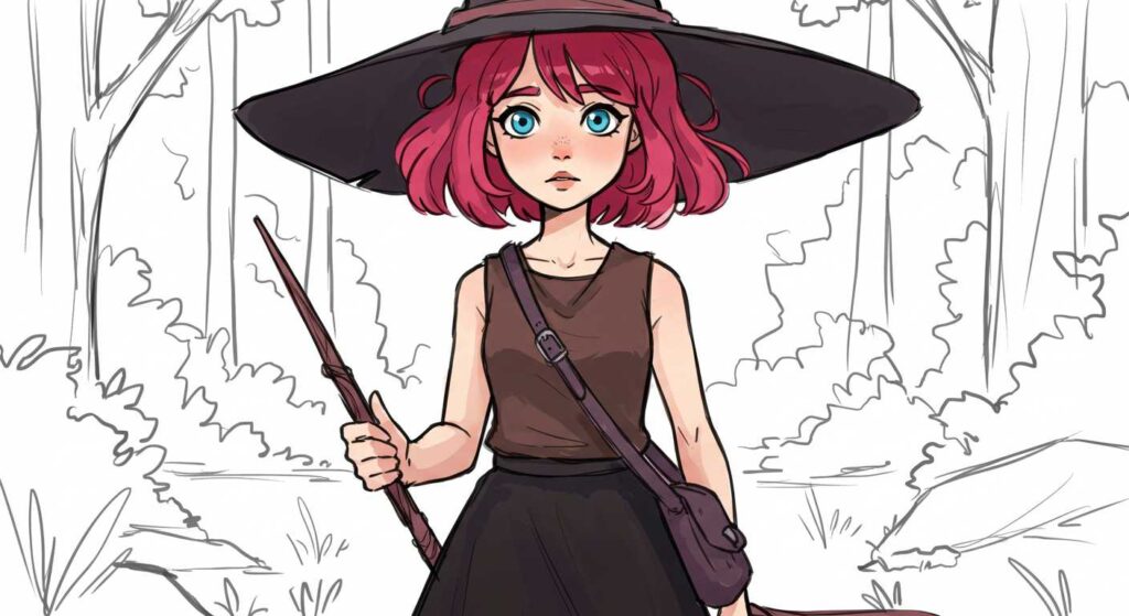 witch sketch, how to draw a witch, easy witch drawing, simple witch sketch, cartoon witch drawing, realistic witch illustration, scary witch drawing,
witch on broomstick sketch, cute witch doodle, witch hat drawing, witch face sketch, witch and black cat drawing, witch flying on broom, Halloween witch drawing,
spooky witch illustration, chibi witch sketch, anime witch drawing, witch cauldron sketch, witch potion drawing, witch spell casting, evil witch illustration,
friendly witch cartoon, gothic witch drawing, fantasy witch sketch, witch silhouette, old witch drawing, young witch sketch, witch with pumpkin,
haunted witch house drawing, witch and bat illustration, magical witch drawing, witch with crystal ball, witch hand drawing, creepy witch face,
detailed witch portrait, witch dress sketch, witch wand drawing, spell book sketch, mystical witch artwork, Halloween character sketch,
fairytale witch drawing, witchcraft symbols sketch, medieval witch illustration, enchanted witch drawing